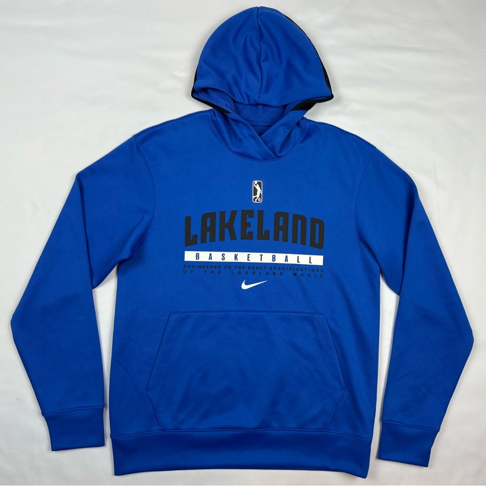 Nike Osceola Magic NBA G League Mens Hoodie Sweatshirt Sz Small Blue A1